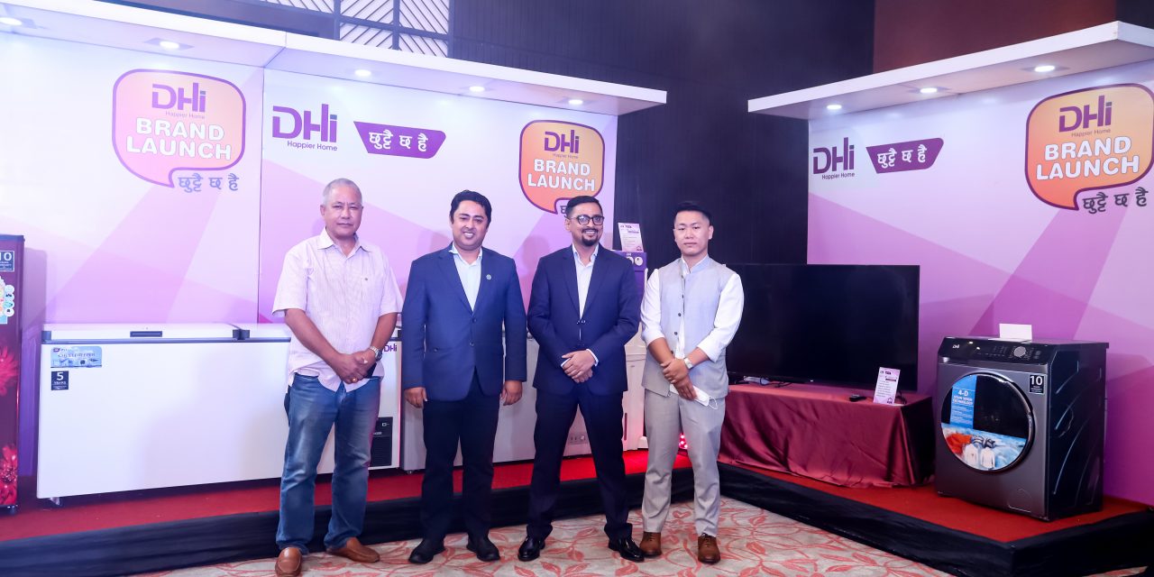 DHI Brand Brought Electronics and Home Appliances in Nepali Market