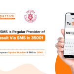 SEE Result can be checked through Sparrow SMS