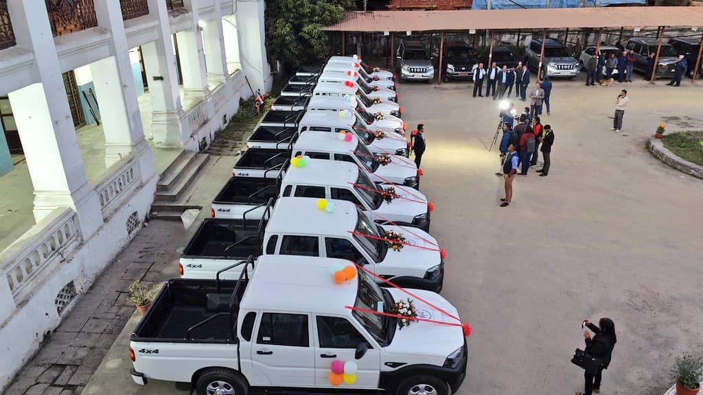 India handed over 80 Scorpio to Election Commission