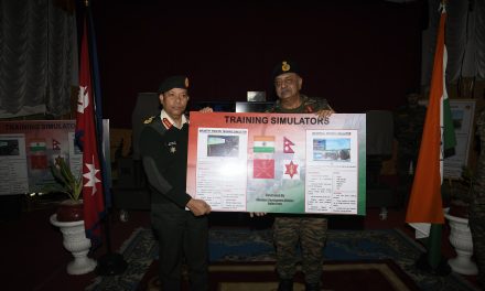 Indian Army Handover ‘Training Simulator’ to Nepali Army