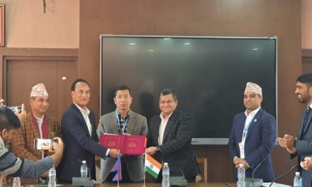 Nepal-India Signed three Project Co-operation Agreement
