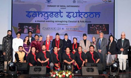 Organized ‘Sangeet Sukun’ program organized to celebrate Nepal-India diplomatic relations