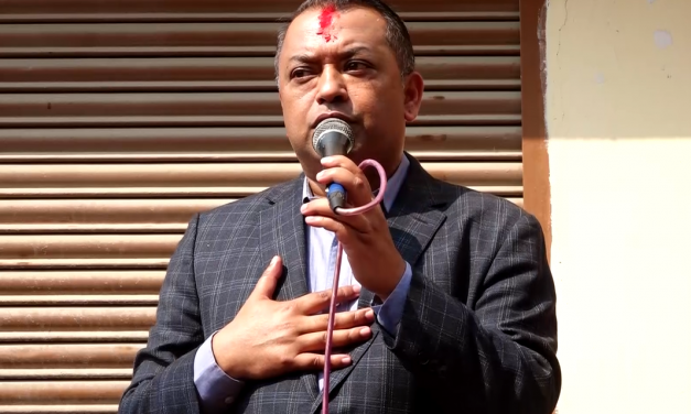 NC general-secretary Thapa stresses for resolving internal problems of party