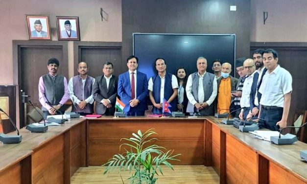 Nepal-India signed MoUs for two projects to be implemented
