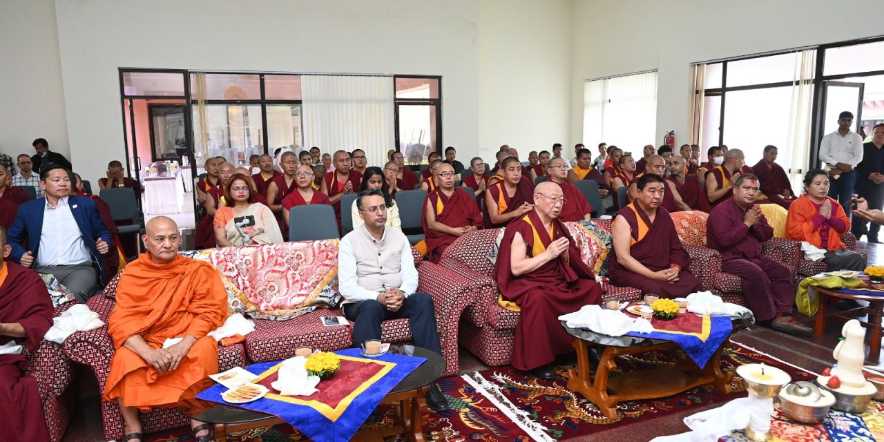 Indian Embassy organised Buddhist religious program