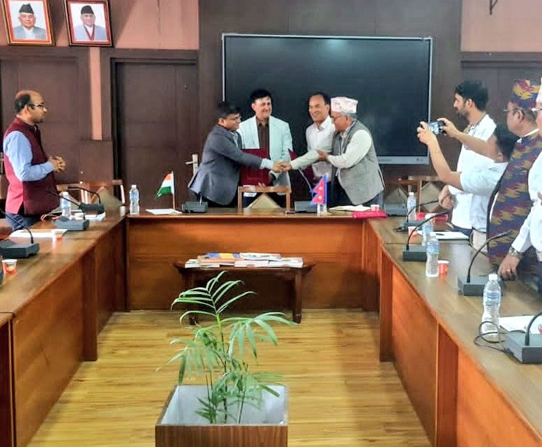Nepal-India signed four Projects