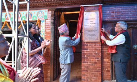 Napichandra Mahavihar’s new building inaugurated