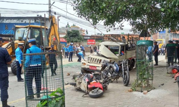 Pepsicola bus accident : two dead