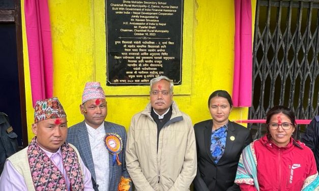 Two Schools build  in Humla with Indian assistance