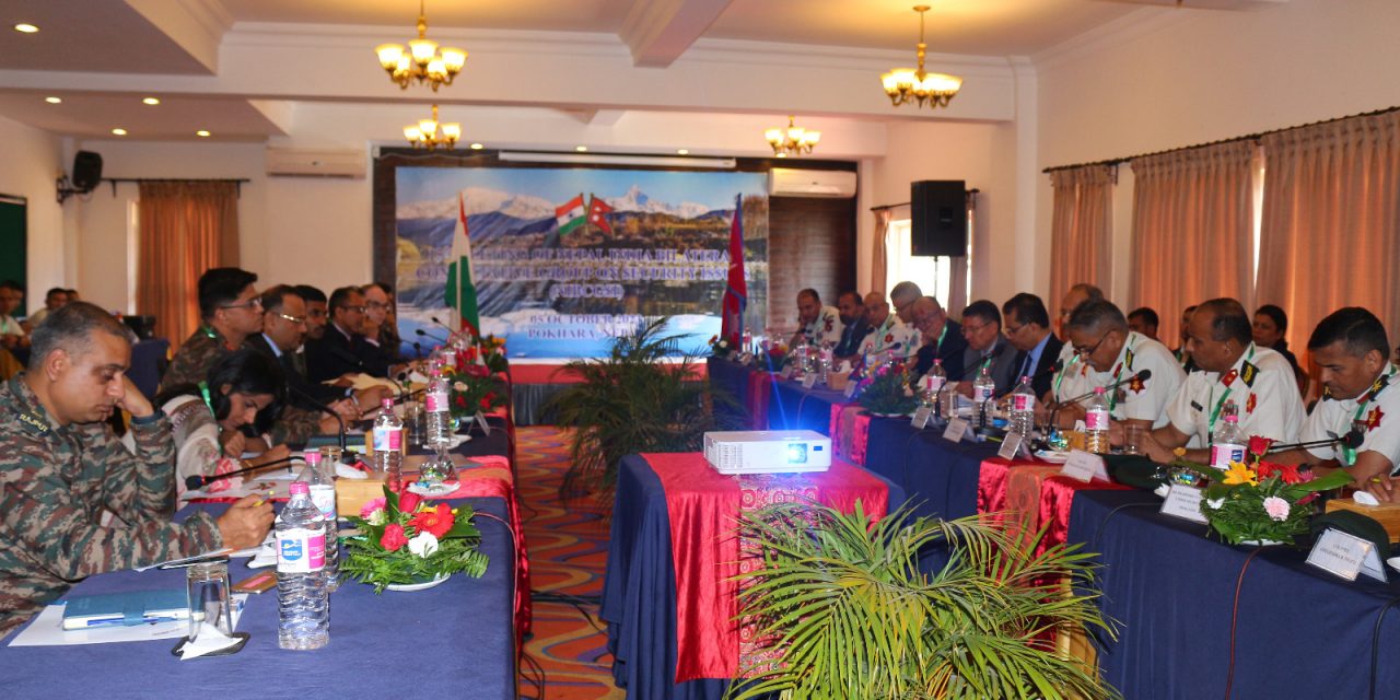 India-Nepal Security Bilateral Consultative Group’s fifteenth meeting concluded