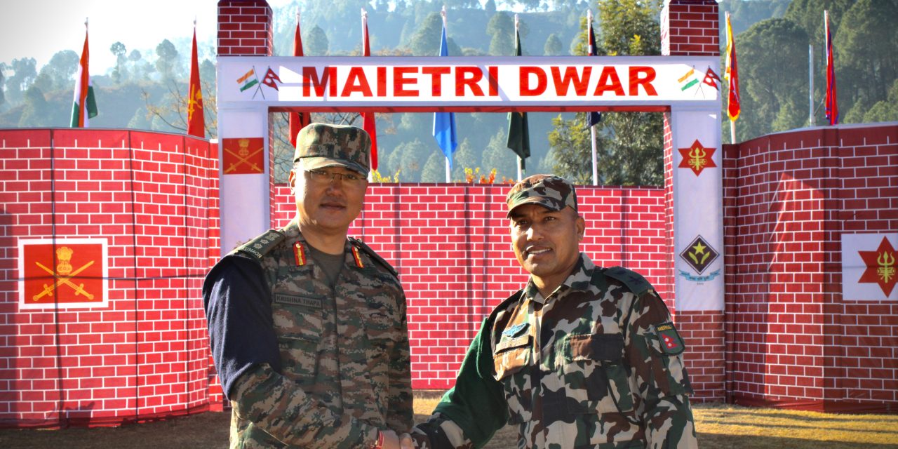 Nepal-India Joint Military Exercise Begins