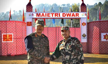 Nepal-India Joint Military Exercise Begins