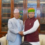 Minister Gurung Meets Indian Counterpart