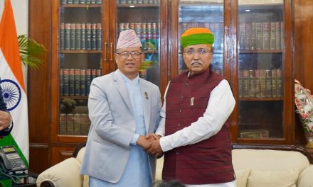 Minister Gurung Meets Indian Counterpart