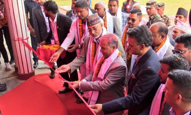 Indian assist built School Building Inaugurated