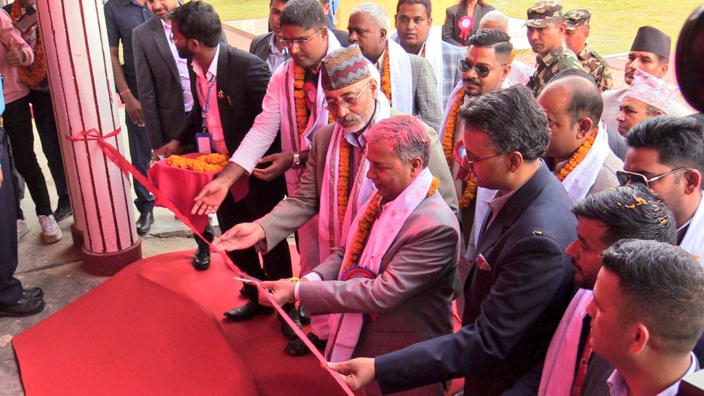 Indian assist built School Building Inaugurated