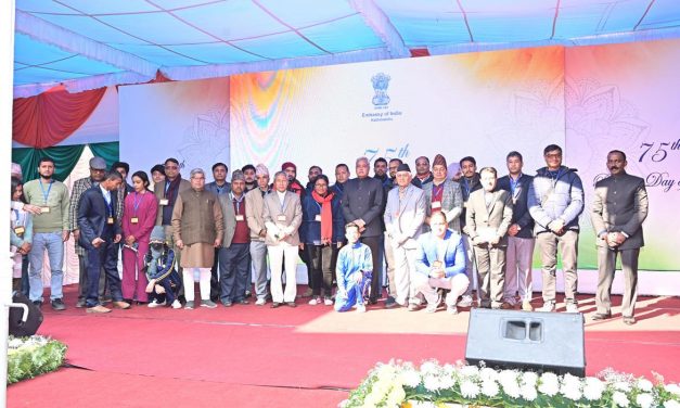 India’s 75th Republic Day : Indian Embassy fanfare celebrated (Photo Feature)