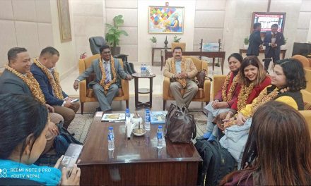 Uttar Pradesh Assembly welcomed Nepal’s International Relations and Tourism Committee