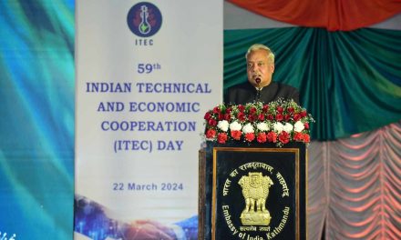 Indian Embassy  celebrates  59th Indian Technical & Economic Cooperation