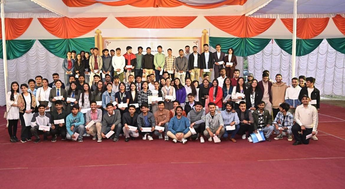 Indian Embassy celebrated 22nd Golden Jubilee Scholarship Day