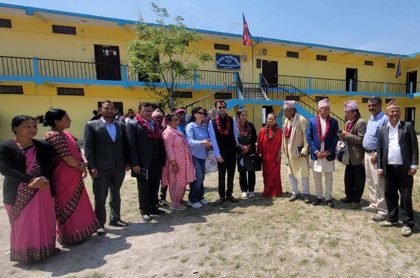 India constructed a high-impact community development project in Khotang