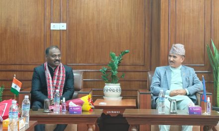 Auditor General Rai Meets Indian Counterpart Murmu
