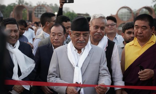 Indian Embassy held a program in Lumbini to celebrate Buddha Jayanti