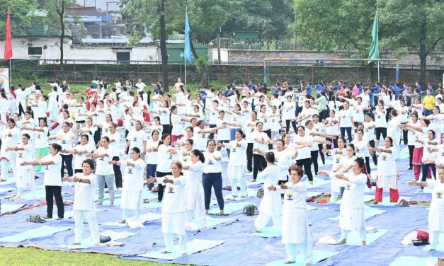 International Yoga Day celebrated in Pokhara