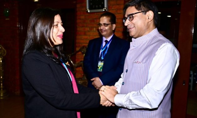 Indian Foreign Secretary Misri in Kathmandu
