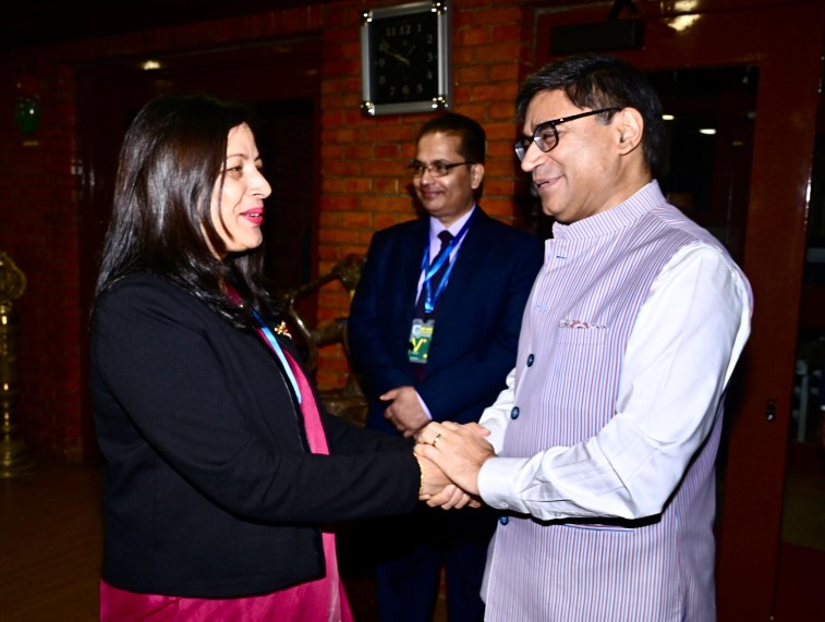 Indian Foreign Secretary Misri in Kathmandu