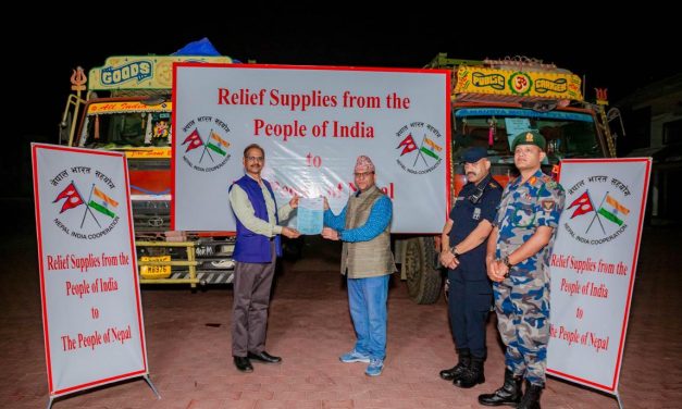 India provided Nepal with prefabricated steel bridge components worth 380 million