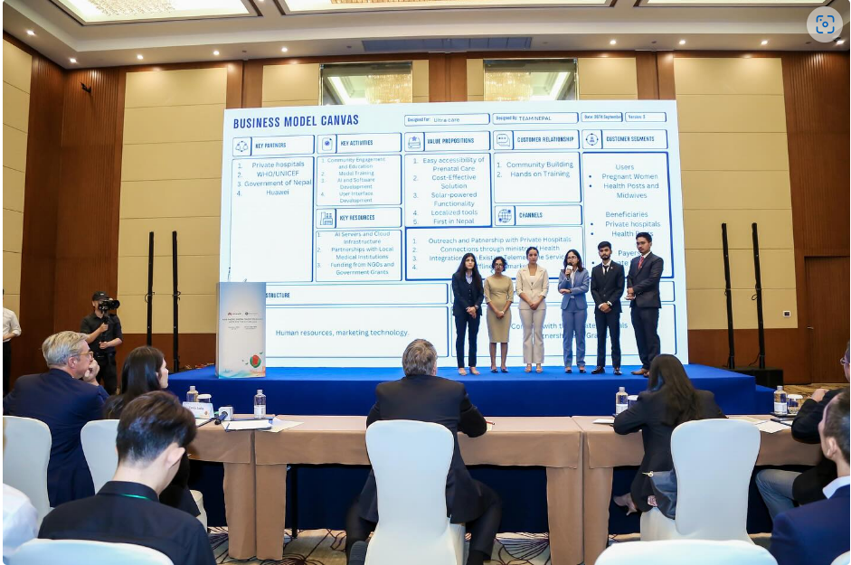 Nepali Students Win People’s Choice Award at Asia-Pacific Digital Talent Summit 2024