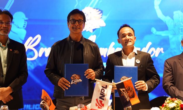 Lumbini Lions appoints Superstar Rajesh Hamal as their Brand Ambassador