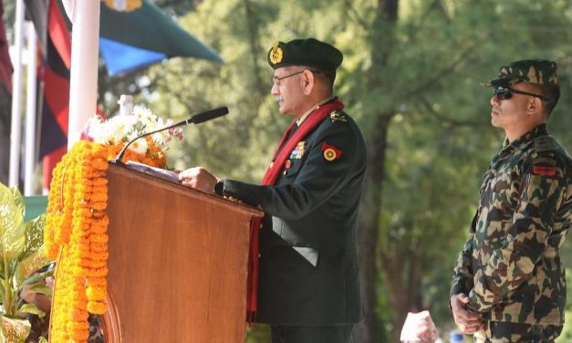 COAS Indian Army General Upendra Dwivedi visit Pokhara, Felicitates Gallantry Awardees