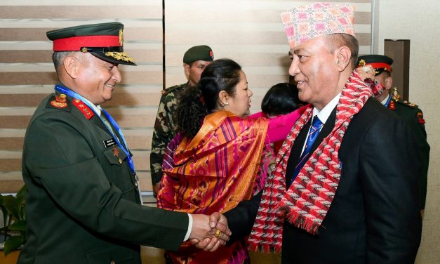 Chief of Army Staff Sigdel departs for India