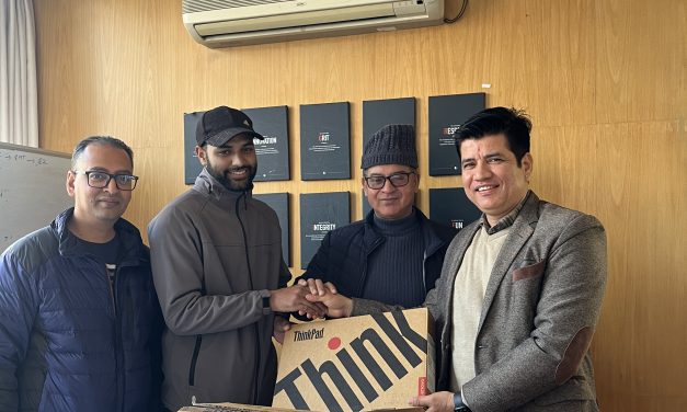 ESewa provides educational materials and laptops to Parbati Secondary School