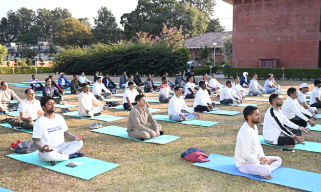 Kathmandu Indian Embassyhosted a meditation program