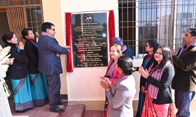 Formal handing over of High Impact Community Development Project in Kathmandu