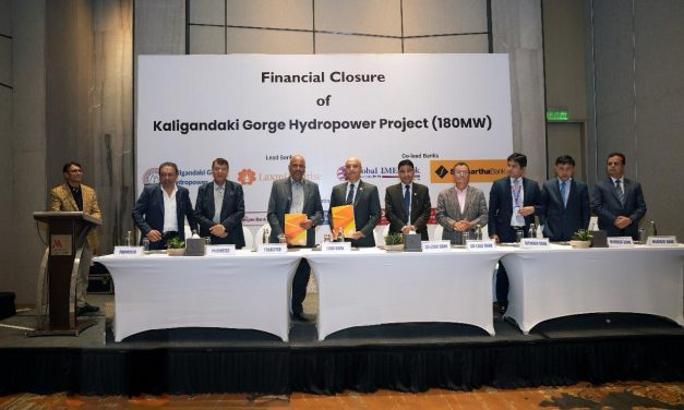 Laxmi Sunrise led Consortium signs facilities agreement with Kaligandaki Gorge Hydropower
