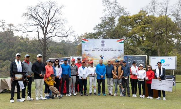 Indian Embassy organizes golf tournament