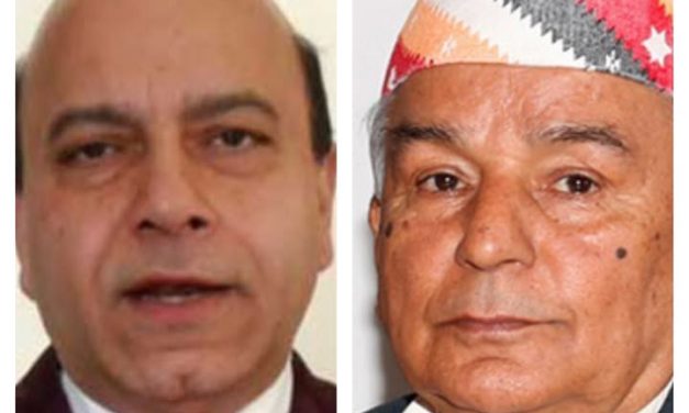 Courtesy meeting between President Paudel and senior BJP Indian leader Dr. Jolly