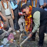 Foundation Laid for Food Distribution Center in Muktikot