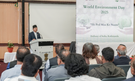 Environmental Conservation Program Organized by the Embassy of India Concludes Successfully