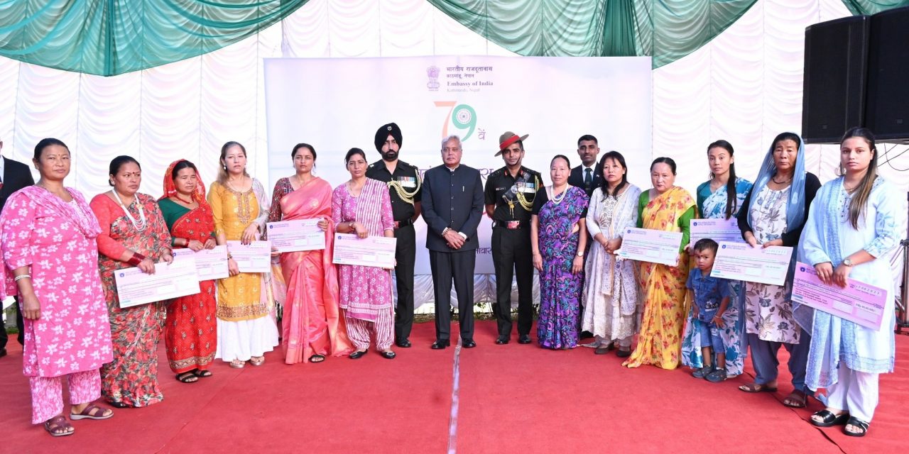 Independence Day 2025 Celebrations at the Embassy of India, Kathmandu