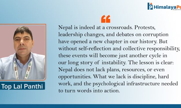 Nepal at the Crossroads: Protests, Corruption, and the Need for Hard Work