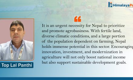 Agrobusiness: A Path to Sustainable Development and Balanced GDP in Nepal