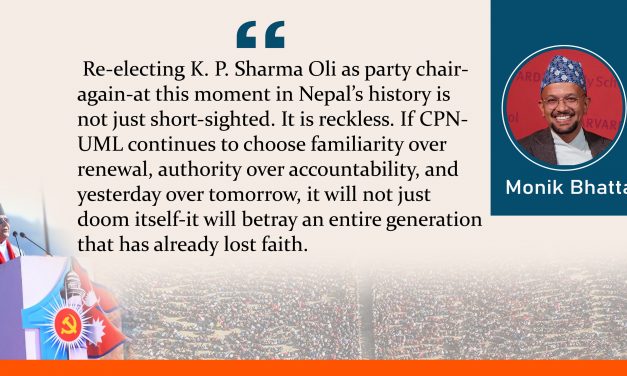 Electing Yesterday Again: Why Re-Crowning Oli Is a Betrayal of Nepal’s Future