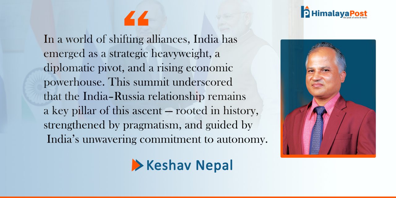 The India-Russia Summit That Signaled a Global Reset
