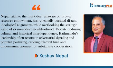 Nepal and the Musk Deer: Rethinking a Neighbourhood of Missed Chances