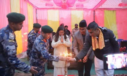 25th Armed Police Force Nepal Day: ‘East-West Flag March’ started from Gaddachauki